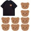 Embroidered Towels Embroidered Fabrics Clothing Accessories Teddy Bear Patches Badges Fabric Labels