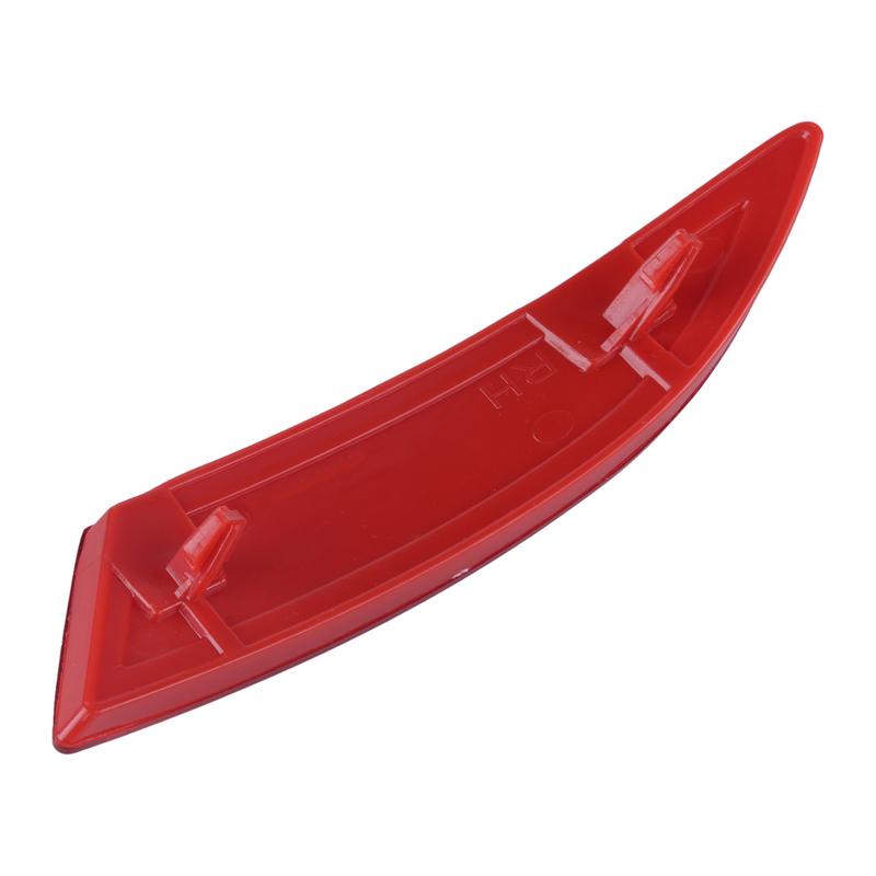1 Pair Red Plastic Left & Right Rear Bumper Reflector Fit For Ford Focus BM51515COAE BM51515BOAE  2012 2013 2014 2015