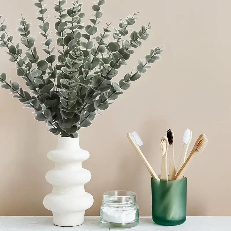

5шт имитация эвкалипта листья эвкалипта вечерние свадебные украшения домашний сад