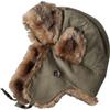 Reckhatter Fake Suede Bomber Flight Cap with Army Aviator Pilot Size for Men and Winter and Autumn Cap, Earmuffs, Style, RH-802 Khaki, M, Women,