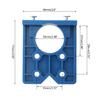 35mm Concealed Hinge Boring Jig Forstner Drill Guide Locator DIY Cabinet Hinge