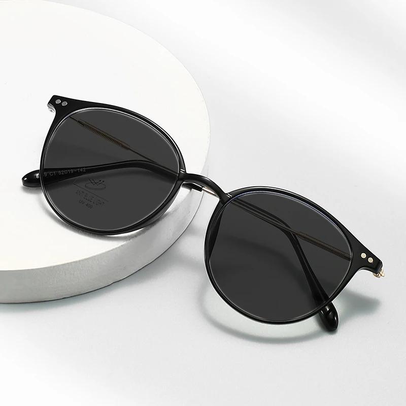 New Style Round Frame Sunglasses UV Proof Sun Glasses for Women Men Unisex Outdoor Travel Eyewear Sun Shades