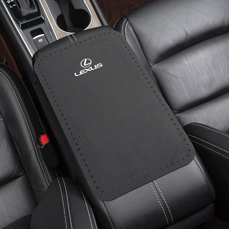 

2026 Hot Interior Stickers Anti-slip Mat For Car Central Armrest Box For Lexus F SPORT ES RX NX LS UX LM LX GX LC RZ IS CT GS RC коричневый