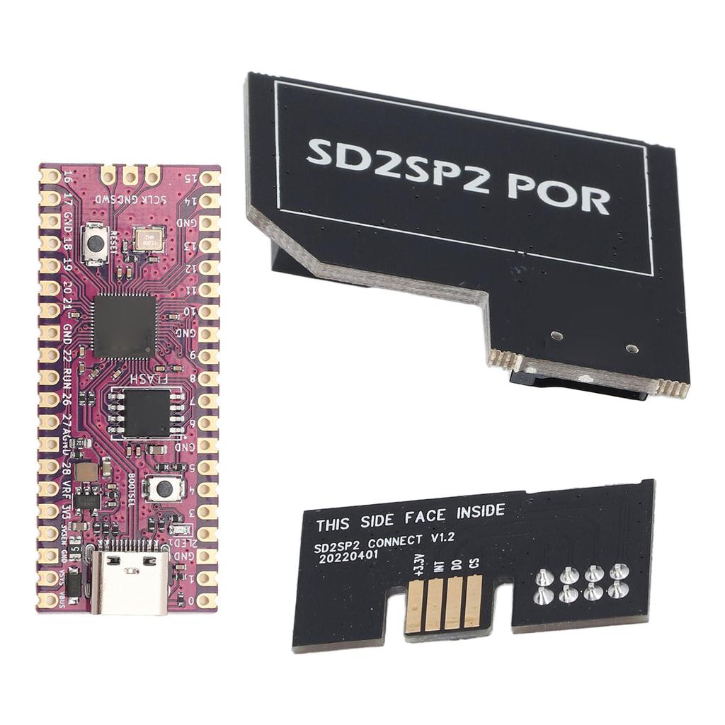 for Picoboot Development Board FPC Flex Ribbon Cable with Micro Storage Card Reader Adapter for GC DOL 001 Retro Console