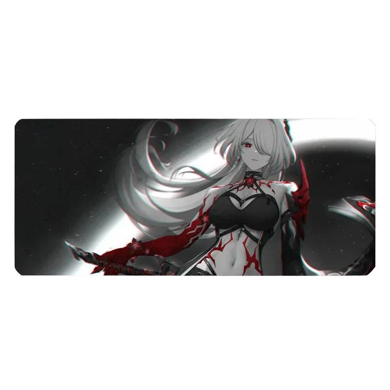 Acheron Robin Mouse Pad Honkai Star Rail Large Mousepad Computer Keyboard XXL Padding Anime Pc Gaming Accessories Desk Mat