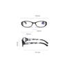 Elegant Printed Reading Glasses Foldable Anti Blue Presbyopia Fashionable and Convenient Middle-Aged and Elderly Female+1.0+2.0