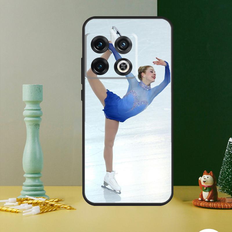Pretty Figure Skating Dance Phone Case For OnePlus 13 13R 12 12R 11 9 10 Pro 8T 9RT 10T 10R Nord 4 CE 2 3 Lite N20 N30