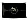 1pc Aphex Twin Richard D James Flag Flags And Banners Four Hole Flag Polyester Outdoor Decor Room Aesthetic