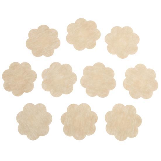 5 pares de fita invisível para levantar os seios femininos coração redondo sutiã adesivo capas para mamilos