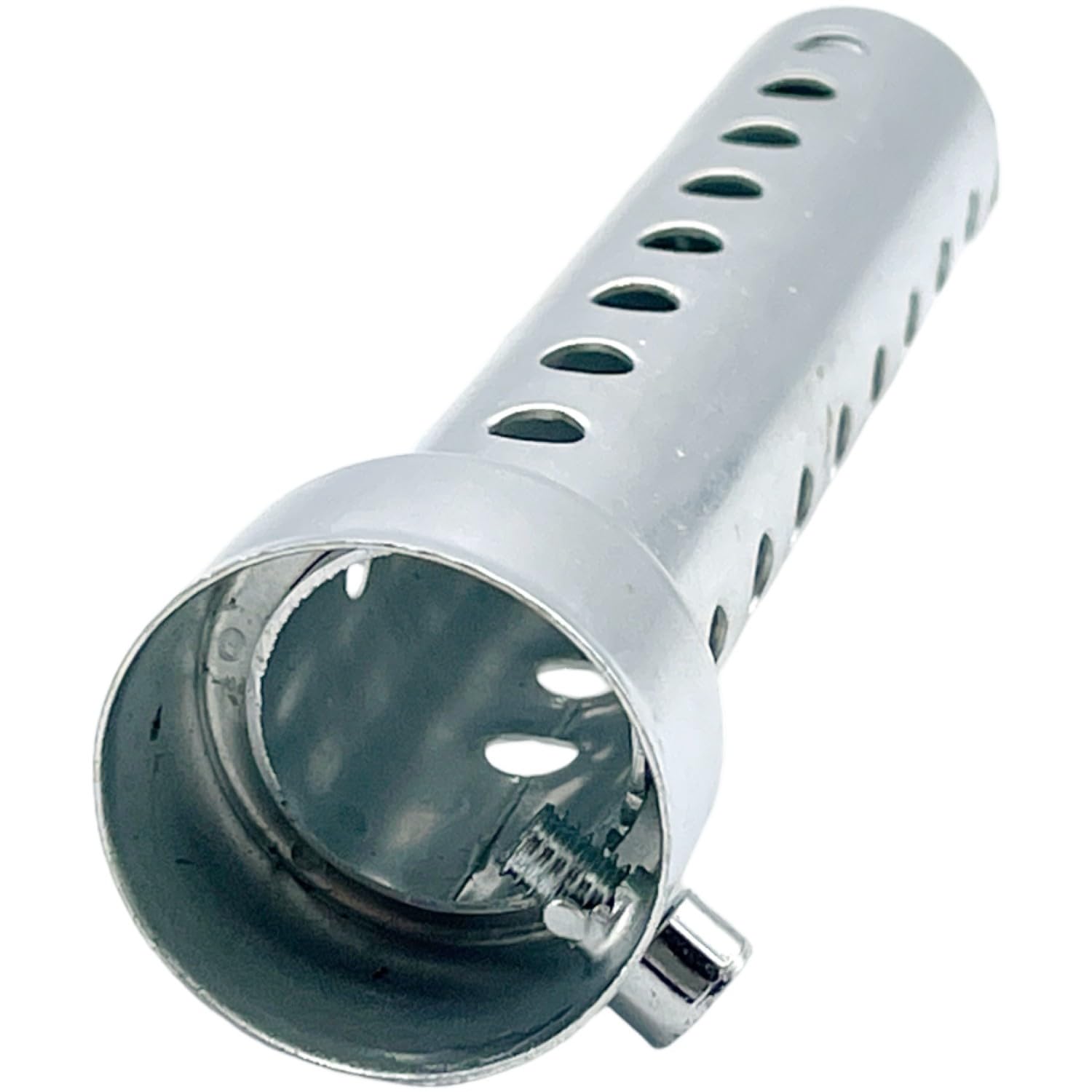 FJmark Motorcycle General Purpose Muffler, Inner Silencer, Baffle, Silencer (Silver 1.4 inches (35 mm) 35mm
