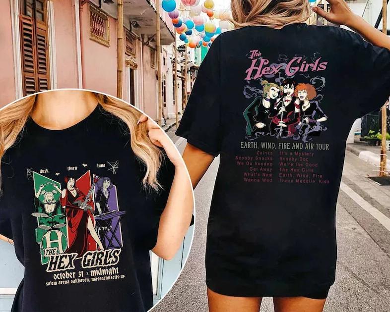 The Hex Girls Rock Band Music T-shirt size S-5XL XXL