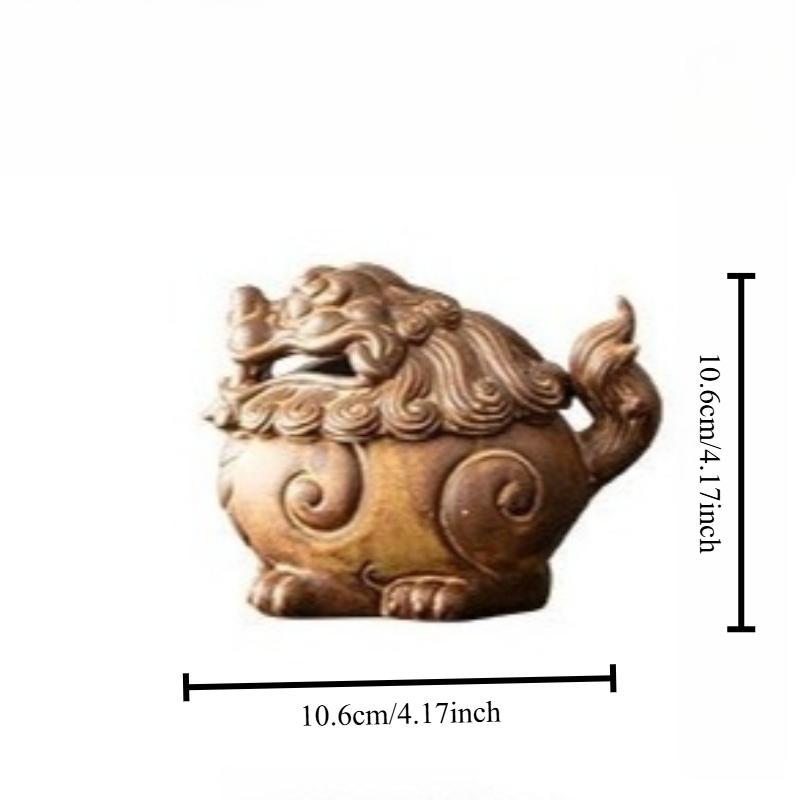 

1pcs Pi Xiu Incense Burner Zen Buddhist Incense Holder Sandalwood Aroma Diffuser Home Decor Safe Material Atmosphere Household
