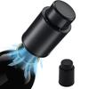 Lazysong Wine Stopper, Keeps Champagne Fresh for Longer, Vacuum Stopper, Wine Preservation, Prevents Oxidation, Vacuum Storage, Date Scale, Sommelier