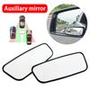 Driving Safety Black And White Rear View Mirror 360 Blind Spot Mirror 360 Rotation Eliminate Blind Spots High-quality Glass