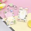 Bear Cartoon Acrylic Card Holder Rabbit Lanyard Bus Card Box Cute Rabbit Card Case  Outdoor