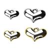 Versatile Heart Pendant Set for Keychains Assorted Love Heart Pendants DIY Jewelry Making Supplies Necklaces Charm