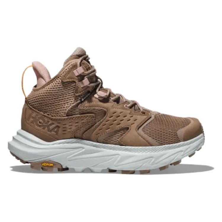 HOKA One One Anacapa 2 Mid Gore Tex Dune Ice Flow (Womens) Women Sneakers 1142831-DIFL