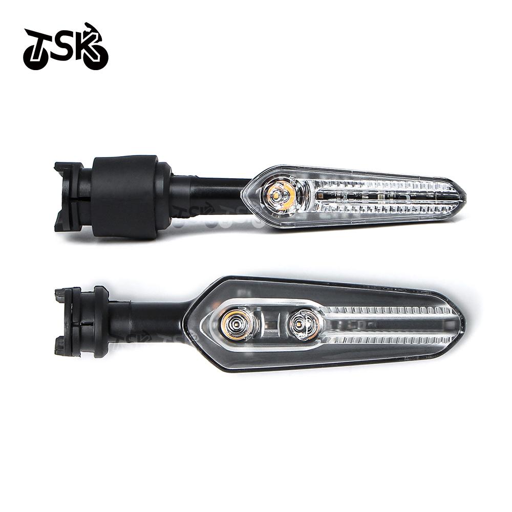 350mm & 370mm Front Rear LED Turn Signal Light For Yamaha YZF-R7 YZF R7 2021-2022 2023 Motorcycle Indicators Lamp Accessories