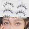 Little Devil A05 Natural 3D False Eyelashes - Thick, Slender & Fairy-Like for Big Eyes