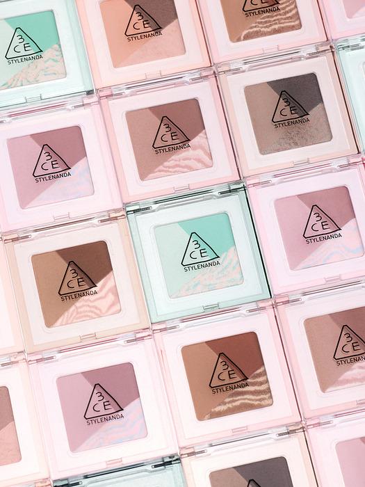 3ce [2-piece Set] Color Grid Eyeshadow