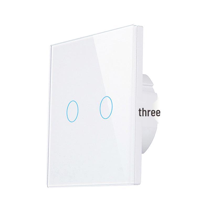 European Standard Zigbee Smart Touch Switch: Live/Neutral or Single Live Wire, App Controlled
