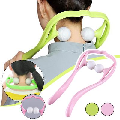 (Beamer)Multifunktionales manuelles Nackenmassagegerät zur Beruhigung der Nackenmuskulatur