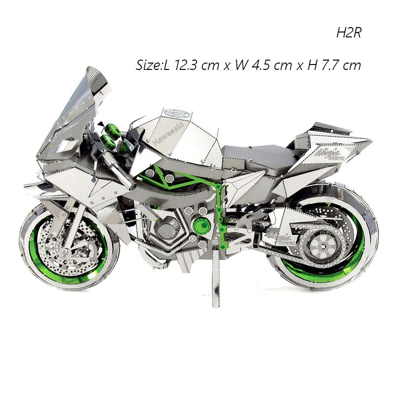 3D Metal Puzzle Super Sport Car Diy Handmade Vehicle Assembly Model Jigsaw Puzzle Toys For Adult Kids