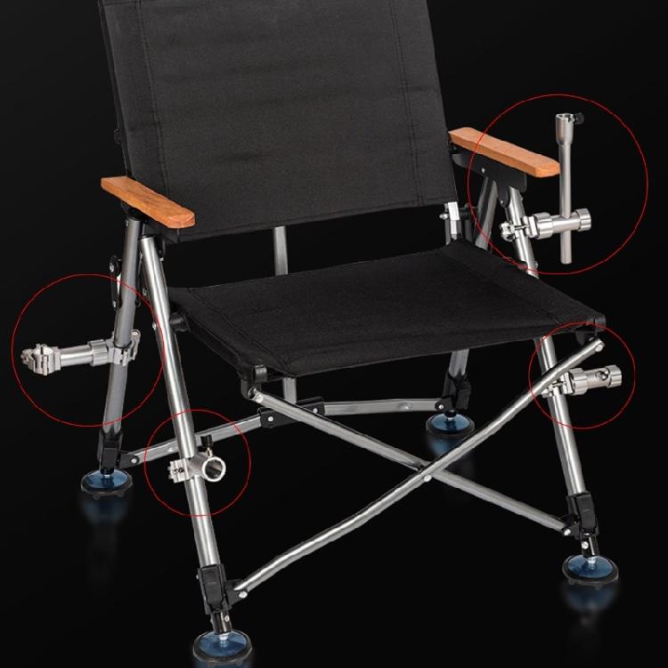 Aluminum Alloy Turret Fish Cage Fish Lures Rack Adjustment Turret Baits Tray Holder For Most Fishing Chairs Enduring