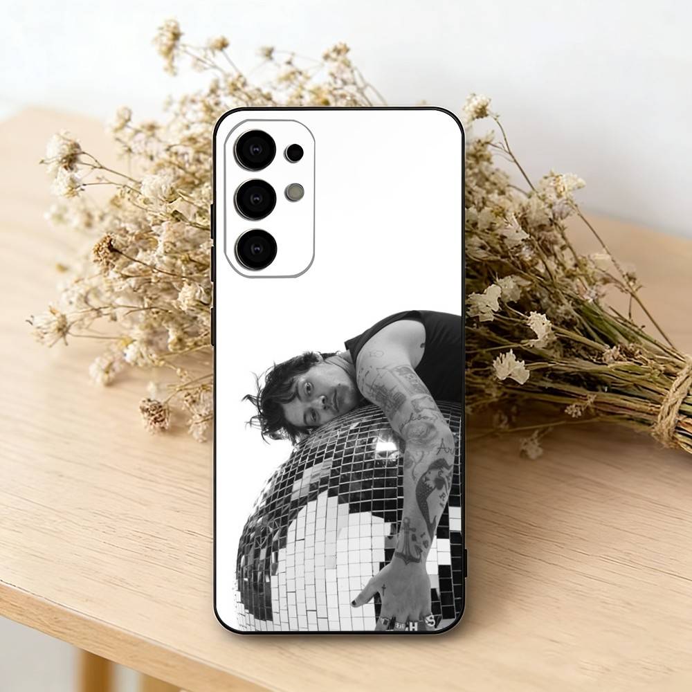 

singer H-aRRy Music Styles Phone Case For Samsung S25,S24,S21,S22,S23,S30,Ultra,S20,Plus,Fe,Soft Silicone Black Cover Samsung S235G