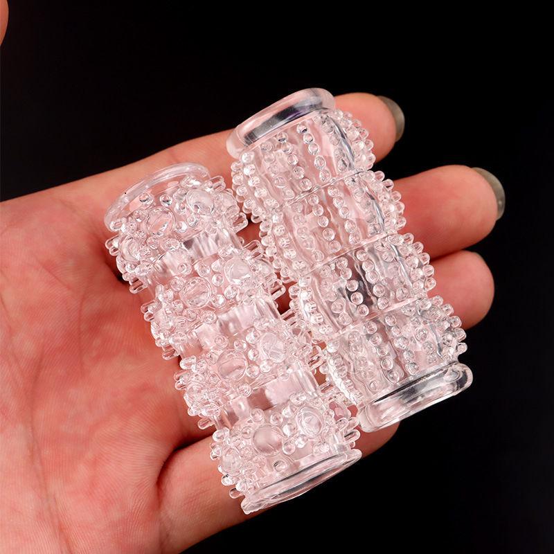 One-Hand Adult Sex Toy: Big and Small Flower Spiky Sleeves, Fun Heterosexual Sleeve.
