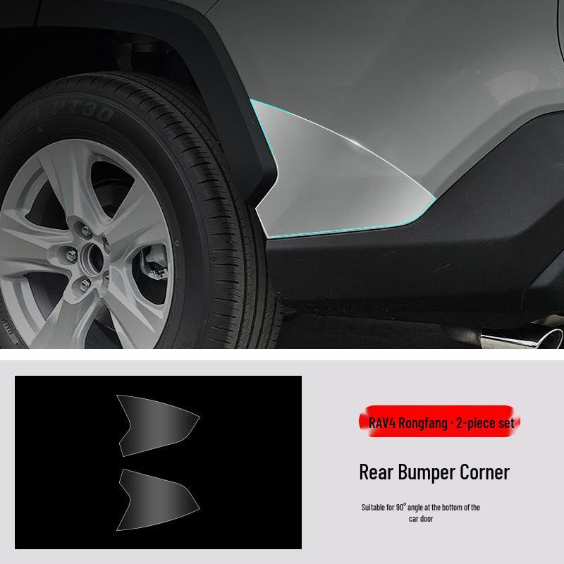 RAV4 Rongfang Custom TPU Transparent Protective Film for Door Corners