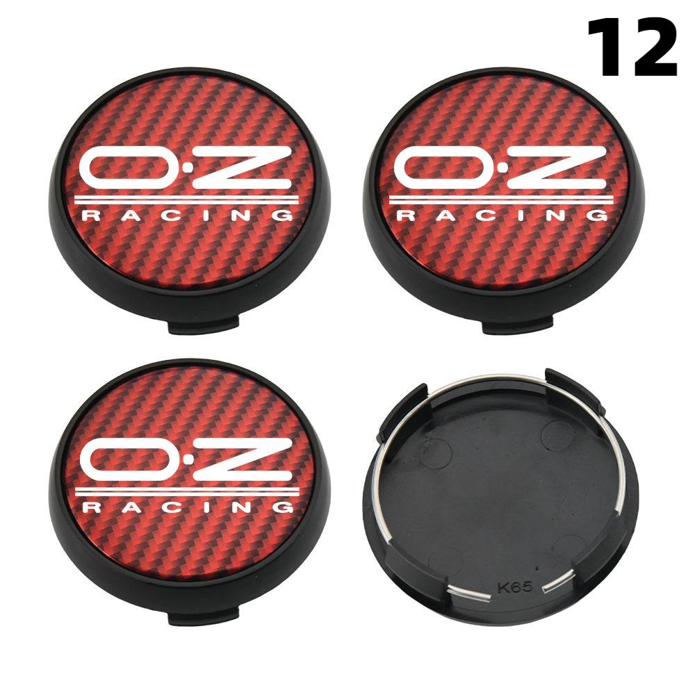 1Set/4PCS OD 65MM & OD 68MM Cap For Rims OZ Logo Wheel Center Cap Sport Car Wheel Cover Hub caps