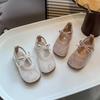 Scarpe Principessa per Bambina Rete Traspirante per l'Estate Scarpe Casual per Bambini Punta Tonda 2025 Nuovissime Scarpe Piatte per Bambini Antiscivolo Morbide