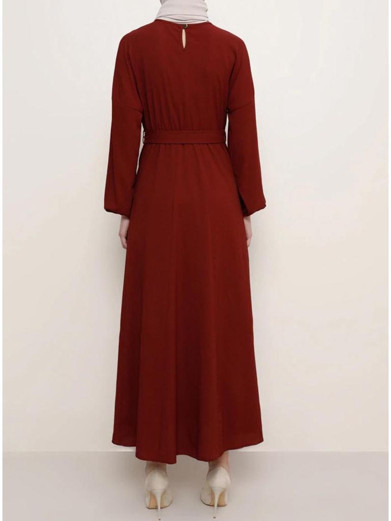 Batwing Sleeve Abaya: 2021 Middle Eastern Women's Long Dress
