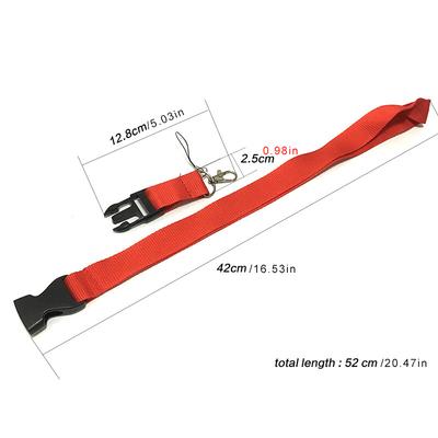 1 pièce Lanière de cou pour voiture Porte-clés Lanière de poignet en sangle de course automobile Corde Paracorde Corde de camping Lanière de cou en nylon