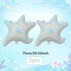 Cartoon Seahorse Shark Balloon Jellyfish Starfish Foil Balloon Ocean Theme Birthday Party Decoration Baby Shower Supplies