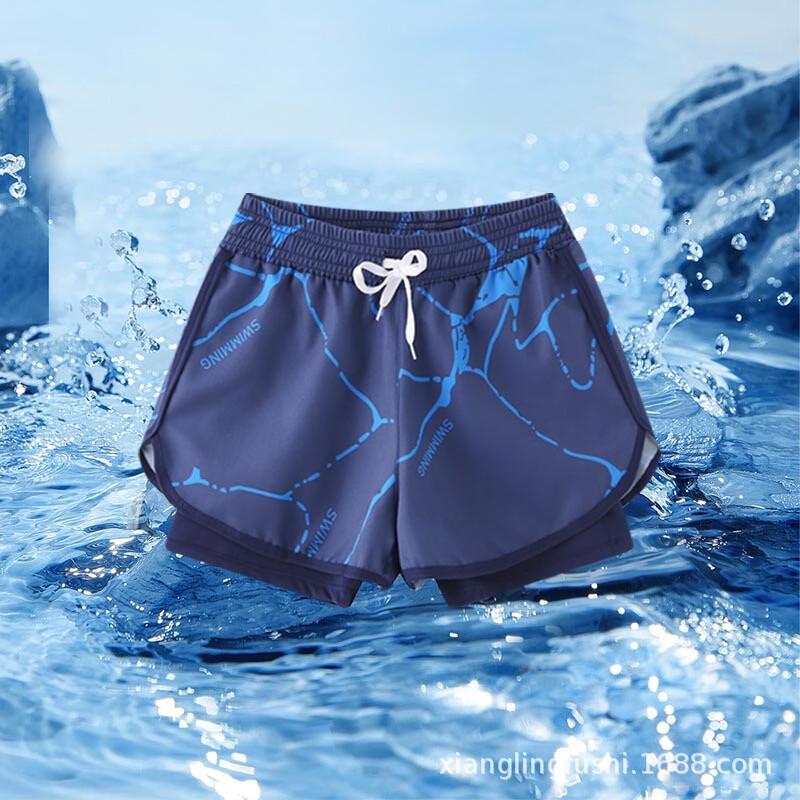Boys  Quick-Dry Breathable Swim Trunks
