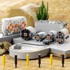 Non-Toxic Rc Engineering Vehicle Building Blocks Bulldozer Earthmoving Vehicle City Engineering Car Model Technology Bricks Kids Toys Gift