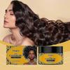 Hoegoa Moroccan nourishing setting cream mild ingredients curly hair styling care setting nourishing natural soft