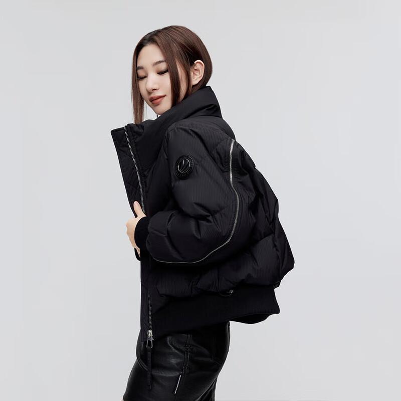 BOSIDENG Women's Short Stand Collar Down Jacket B30145274