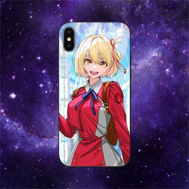 

Чехол для телефона Chisato Nishikigi Lycoris Recoil с аниме для Iphone 11 12 Mini 13 14 Pro Xs Max X 8 7 6s Plus 5 Se Xr Shell iPhoneXS