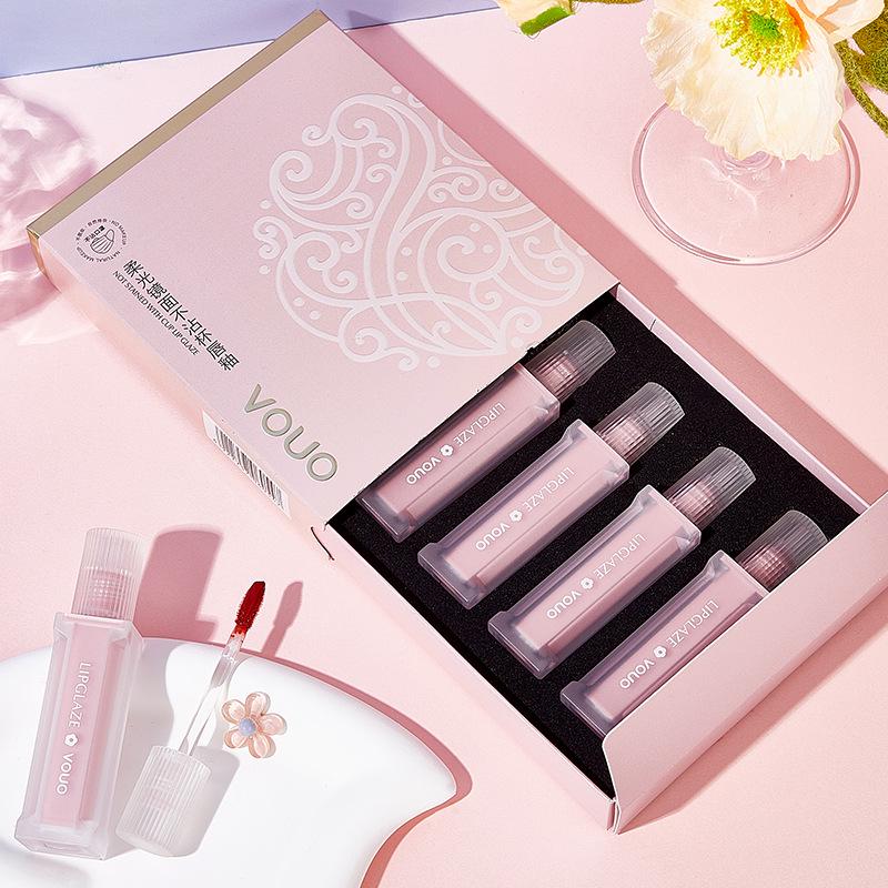 

Оригинальный набор увлажняющих блесков для губ с длительным эффектом: Не липкий, Не выцветающий, Увлажняющий, Зеркальный блеск