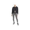Nike Leggings mit Blumenmuster und hohem Bund für Damen Schwarz DM6316-010