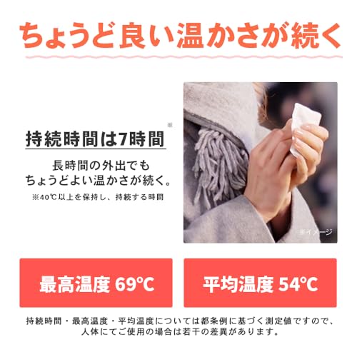 Iris Ohyama Disposable Heat Packs Mini Non-Adhesive 120 Sheets Made Japan Poka Family