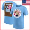 NOVO 2025 John Cena Turnê de Despedida A Última Vez é Agora Todos os Tamanhos Camiseta Unissex