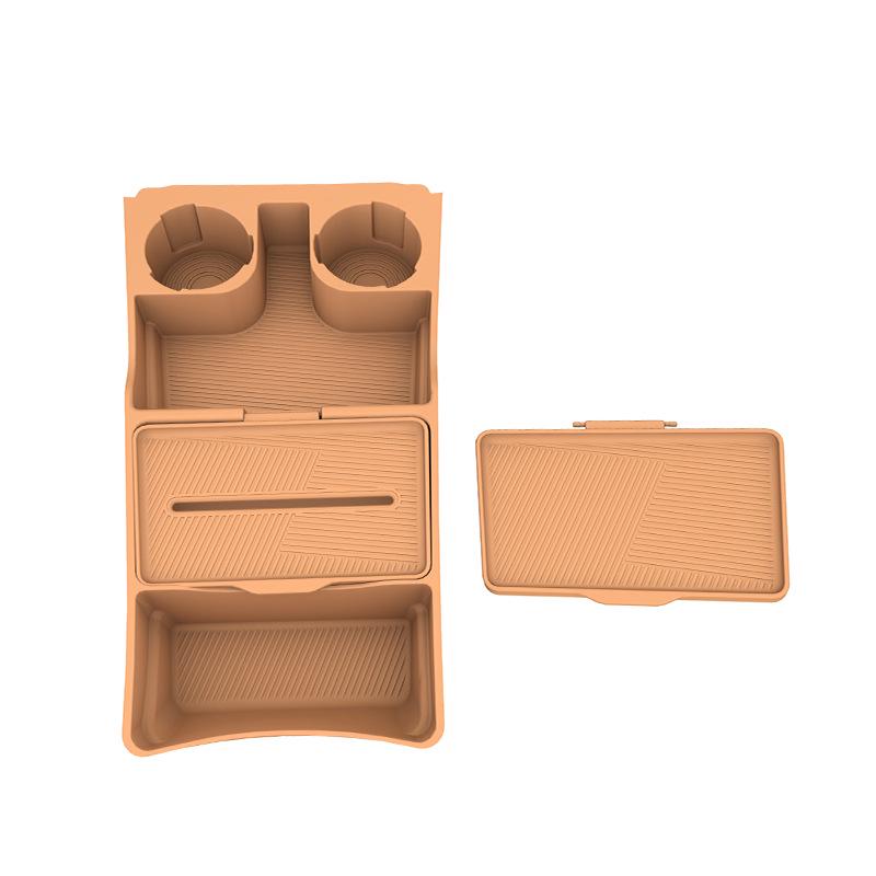 Galaxy Starship 7 Center Console Lower Storage Box - Car Interior Protection & Modification Accessories