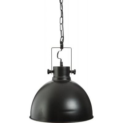 "Basalt" Black Metal Pendant Light Diameter 30 Cm from Atmosphera