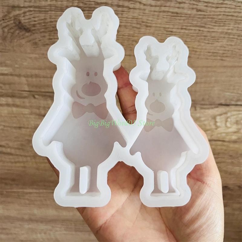 24TE Handicrafts Making Baking Molds Silicone DIY 3D Ornament Molds Castings Handmade Decorations Gift Clay Soap Craft Molds CN
