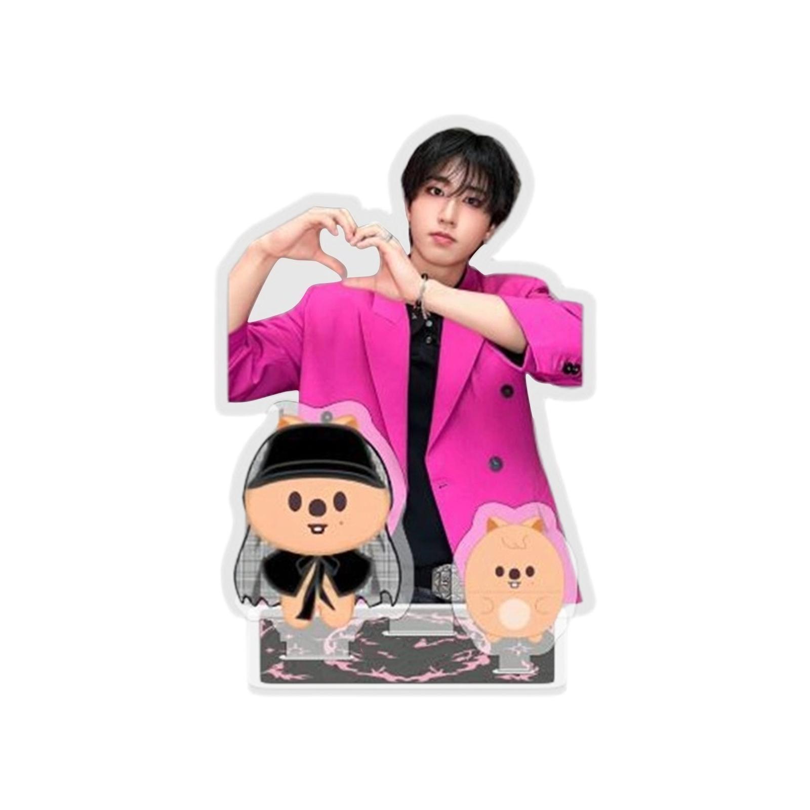 Album Acrylic Character  Standee - Double-Sided 12.5cm Humanoid Standing Plaque Ornaments One Size