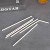 Individually Wrapped Biodegradable White Paper Straws (150-count)